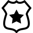 interface,shield,protection,symbol,star,protect,service,secret,secret service